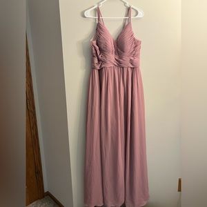 Azazie sz12 bridesmaid dress in light pink